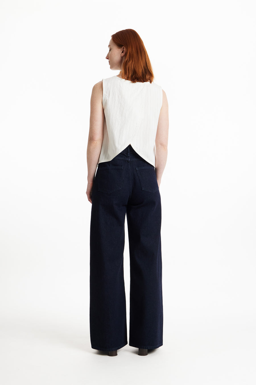Tavi Top in Eco white