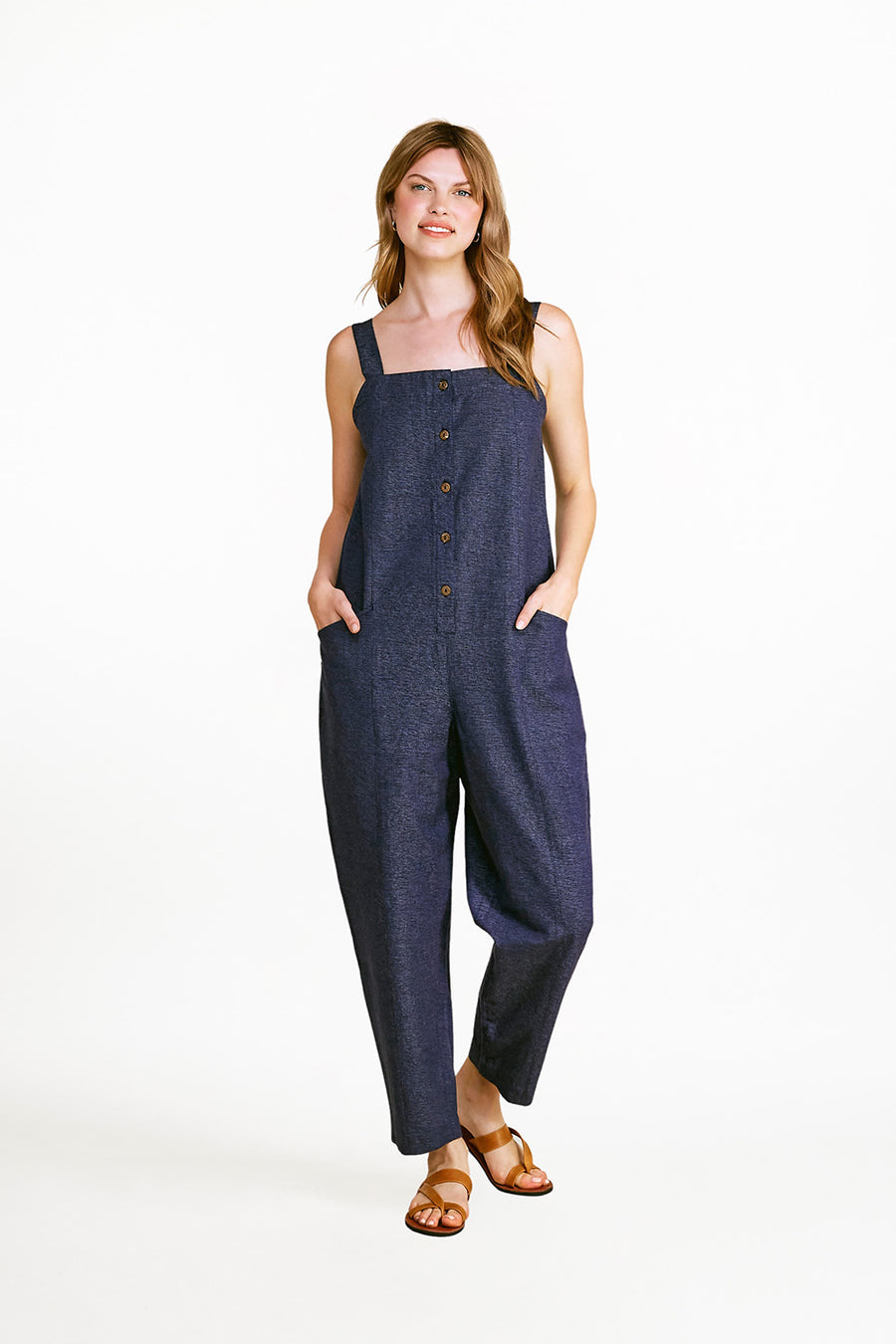 Tessie Jumpsuit in Navy